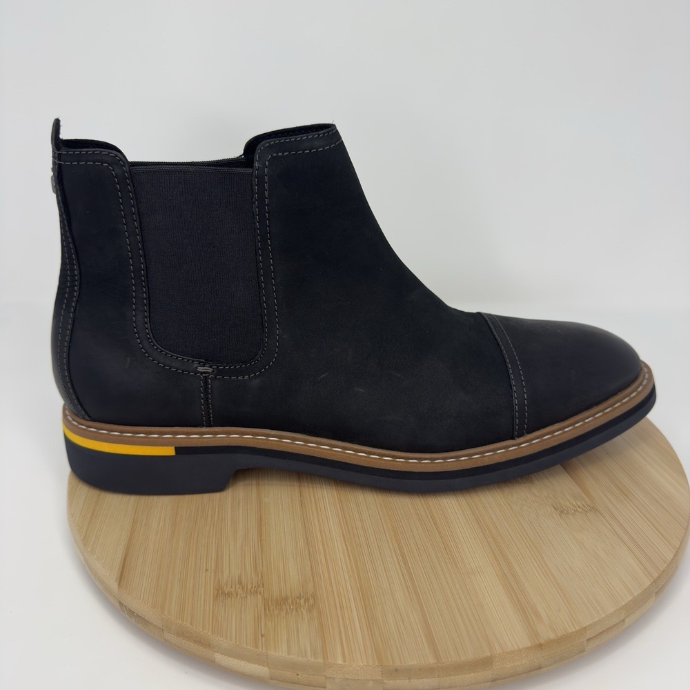 Cole Haan York Chelsea WR Boots Men's 11.5 M Black Waterproof C34163 Leather